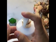 500 ml Aluminiumpumpe Plastik Shampoo Flasche Weiße Körperwaschflasche