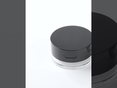 20g Klares Kunststoff-Löschpotenzial Veredelungskraft Kosmetikglas mit Spiegeldeckel